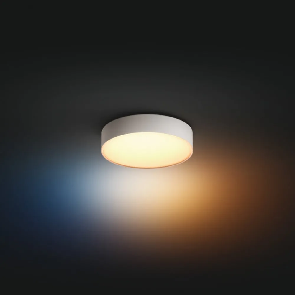 Philips Hue Loftlamper > Enrave LED-loftslampe 26,1 cm hvid
