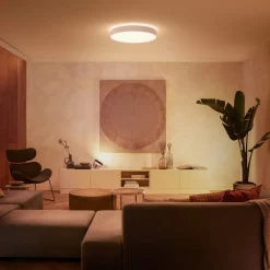 Philips Hue Loftlamper > Enrave LED-loftslampe 55,1 cm hvid
