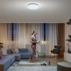 Philips Hue Loftlamper > Enrave LED-loftslampe 55,1 cm hvid