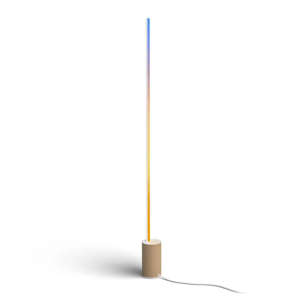 Gulvlamper ^ Philips Hue Gradient Signe Oak LED-gulvlampe