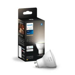 Philips Hue Smarte Lyskilder > hvid LED-reflektorpære GU10 4,2 W 2.700 K