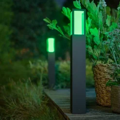 Gadebelysning ^ Philips Hue IMPRESS LED-gadelampe, RGBW, smart