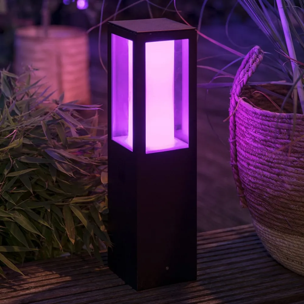 Philips Hue Sokkellamper > Impress sokkellampe, sort, RGBW