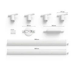 Philips Hue Skinnesystem > Perifo skinnesystem 4x spots, hvid