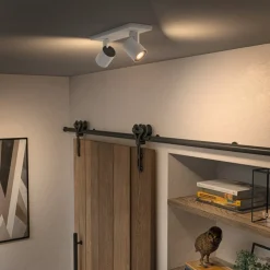Philips Hue Loftlamper|Loftlamper > Runner LED-spot, 2 lyskilder, lysdæmper, hvid
