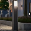 Philips Hue Gadebelysning > Turaco LED-gadelampe, grå, styret, smart