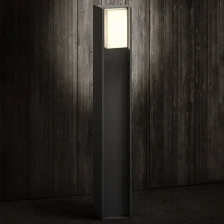 Philips Hue Gadebelysning > Turaco LED-gadelampe, grå, styret, smart