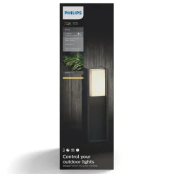 Philips Hue Sokkellamper > Turaco LED-sokkellampe, antracit, smart