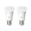 Philips Hue Dæmpbar Led-Pære|Smarte Lyskilder > WACA Smart E27 LED 8,1 W 1100 lm CCT RGB 2-pak