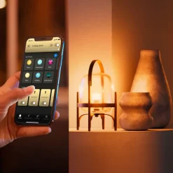 Philips Hue Smarte Lyskilder > WACA Smart E27 LED, 6 W, 810 lm, CCT RGB 4-pak