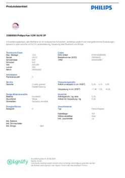 Philips Hue Dæmpbar Led-Pære|Smarte Lyskilder > White Ambiance GU10 4,2W reflektorpære, 3 stk.
