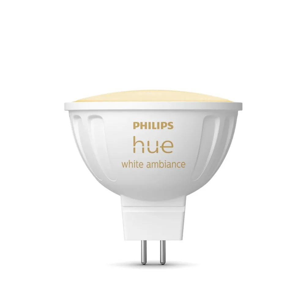 Philips Hue Dæmpbar Led-Pære|Smarte Lyskilder > White Ambiance LED-pære 5,1 W GU5,3