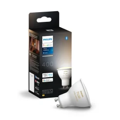 Smarte Lyskilder ^ Philips Hue White Ambiance LED-reflektorpære GU10 4,2 W
