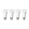 Philips Hue Dæmpbar Led-Pære|Smarte Lyskilder > White Ambiance Smart E27 LED, 6 W 810 lm CCT 4 stk