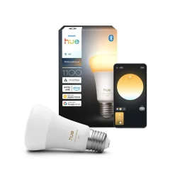 Philips Hue Dæmpbar Led-Pære|Smarte Lyskilder > White Ambiance Smart E27 LED, 8,1 W 1100 lm CCT