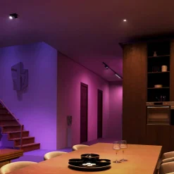 Philips Hue Smarte Lyskilder > White & Colour Ambiance LED 6,3W GU5.3