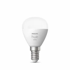 Philips Hue Dæmpbar Led-Pære|Smarte Lyskilder > White LED-dråbepære E14 5,7W 2.700K