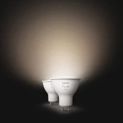 Philips Hue Smarte Lyskilder > White LED-reflektorpære GU10 4,2 W, 2-pak