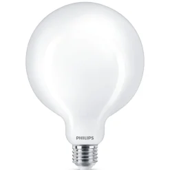 Philips Led Pærer > LED Classic globepære E27 G120 13W mat