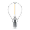 Philips Filament Pære|Led Pærer > LED-dråbepære E14 P45 1,4W klar