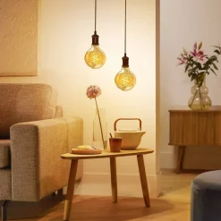 Philips Dæmpbar Led-Pære|Filament Pære > LED-globepære E27 G95 3,1 W guld 1.800 K dæmpbar