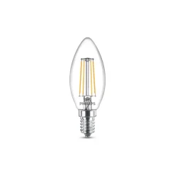Philips Filament Pære > LED-kerte filament E14 4,3 W 2.700 K 2 stk