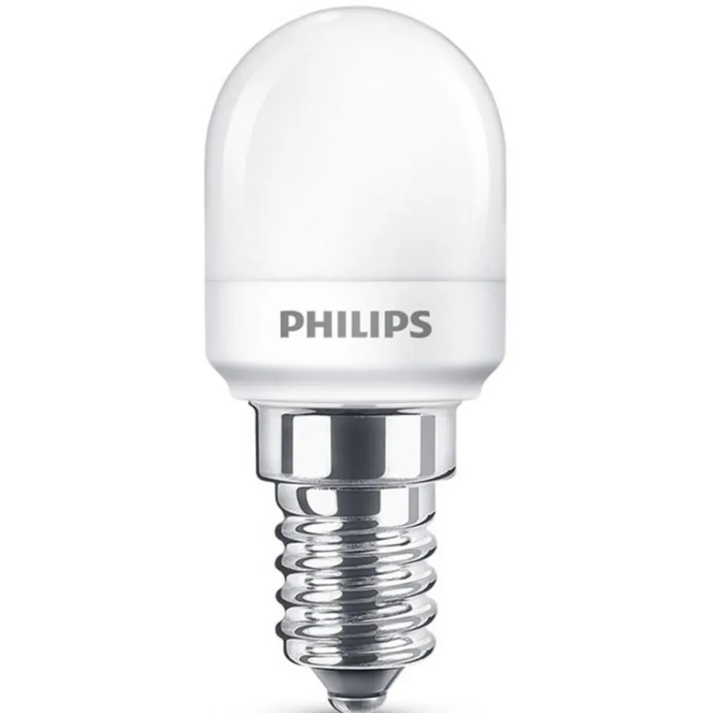 Led Pærer ^ Philips LED-køleskabslamp E14 1,7W 2.700K 150lm
