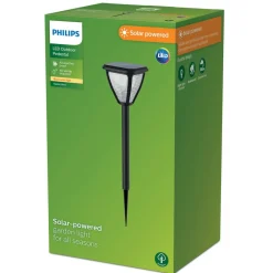 Solcellelamper|Udendørs Spot ^ Philips LED-lampe med jordspyd Vapora