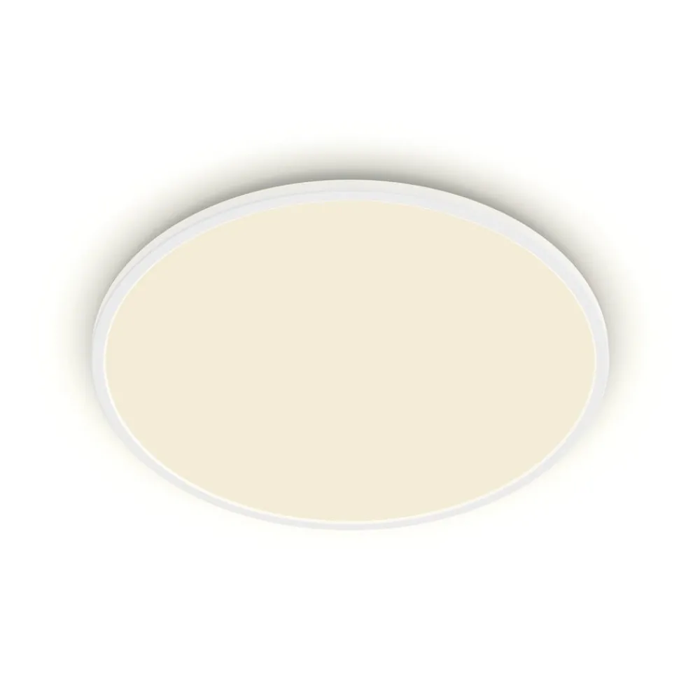 Philips Arbejdsrum/Kontor|Loftlamper > LED-loftlampe SuperSlim 2-pak IP44 Ø 25 cm 4.000 K
