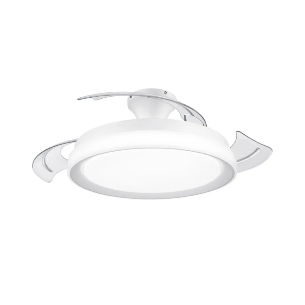Philips Loftventilatorer > LED-loftventilator Bliss, hvid/hvid, støjsvag, CCT