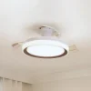 Loftventilatorer ^ Philips LED-loftventilator Bliss, guld/hvid, støjsvag, CCT