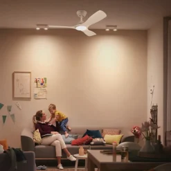 Philips Loftventilatorer > LED-loftventilator Fix Blade Ø 106 cm, hvid, støjsvag