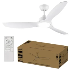 Philips Loftventilatorer > LED-loftventilator Fix Blade Ø 132 cm, hvid, støjsvag