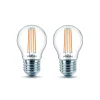 Philips Filament Pære > LED-pære E27 P45 4,3 W filament 2.700 K, 2