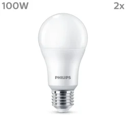 Philips Led Pærer > LED-pære E27 13 W 1.521lm 4.000 K mat 2