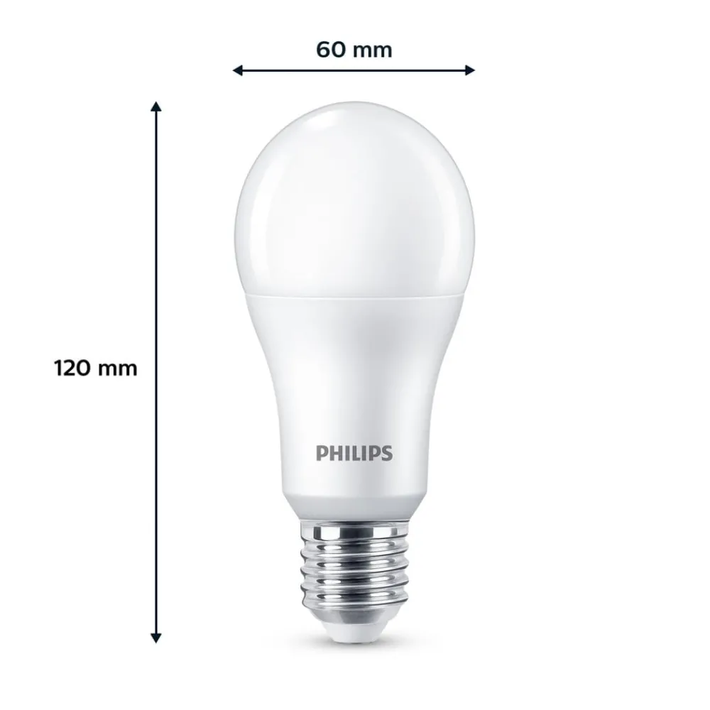 Led Pærer ^ Philips LED-pære E27 13 W 1.521lm 2.700 K mat 6