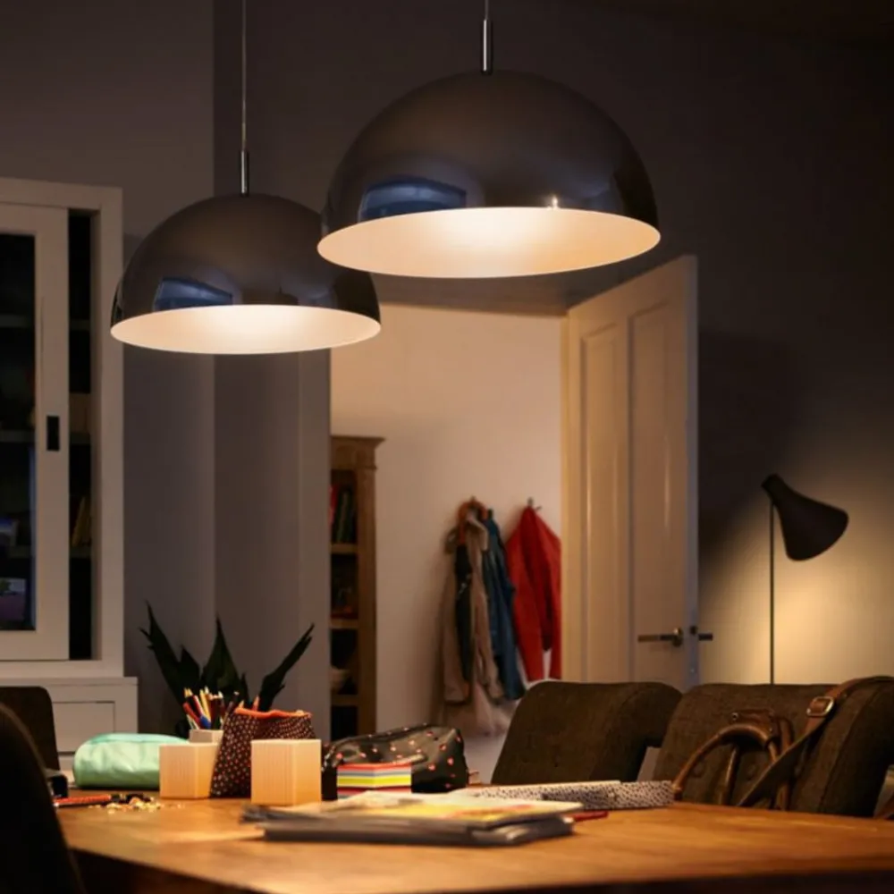 Led Pærer ^ Philips LED-pære E27 4,9 W 470lm 2.700 K mat 2 stk