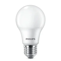 Led Pærer ^ Philips LED-pære E27 8 W 806lm 2.700 K mat 6 stk