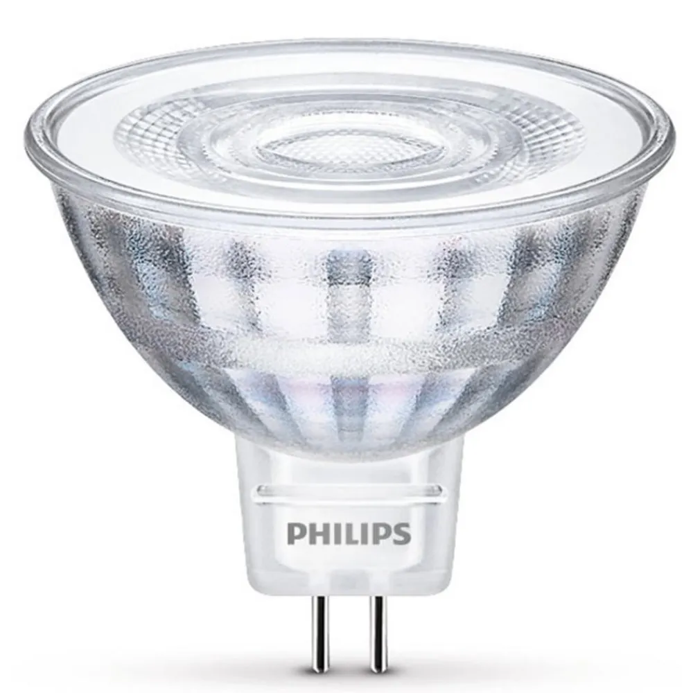 Led Pærer ^ Philips LED-reflektor GU5,3 4,4 W 840 36°, 4.000 K