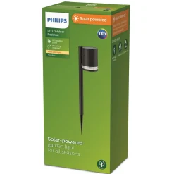Solcellelamper|Udendørs Spot ^ Philips LED solcelle jordspydslys Fyce