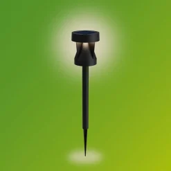 Philips Solcellelamper > LED-solcellelampe Avery, jordspyd, sort, IP44