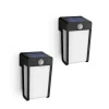 Philips Solcelle Lampe Med Sensor|Solcellelamper > LED-solcellelampe Shroud, sort/opal, 2-pak
