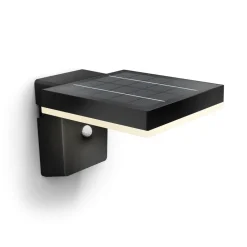 Philips Solcelle Lampe Med Sensor|Væglampe Med Sensor > LED-solcellelampe til vægmontering Zonal, hoved 16 x 16 cm