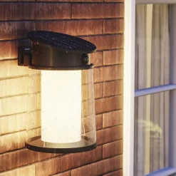 Philips Solcelle Lampe Med Sensor|Væglampe Med Sensor > LED-udendørs væglampe Juda UE, sensor, IP44