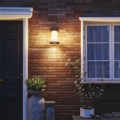 Philips Solcelle Lampe Med Sensor|Væglampe Med Sensor > LED-udendørs væglampe Juda UE, sensor, IP44