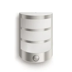 Væglampe Med Sensor ^ Philips LED udendørs væglampe Python UE, grå, sensor