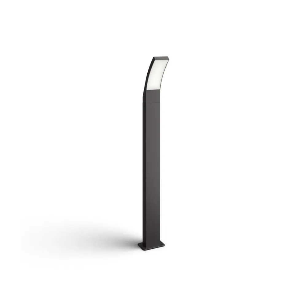 Philips Gadebelysning > LED-vejlampe Splay, 96 cm, 4.000 K, antracit, IP44