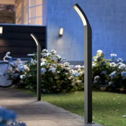 Philips Gadebelysning > LED-vejlampe Splay, 96 cm, 2.700 K, antracit, IP44