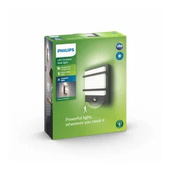 Væglampe Med Sensor ^ Philips myGarden Petronia LED-væglampe, sensor