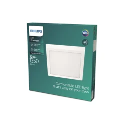 Philips Arbejdsrum/Kontor > Slim Surface LED 4.000 K kantet 21cm hvid